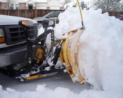 Residential Snow Removal from Schmidts Landscaping