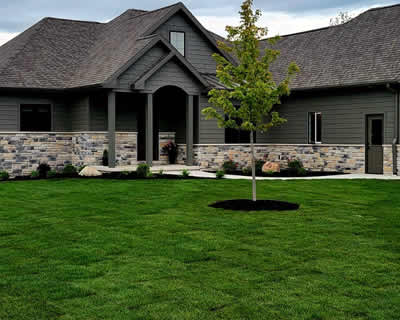 Enhanced Curb Appeal with Cedar Grove Pro Lawn Installation